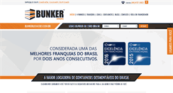 Desktop Screenshot of bunkerlocacoes.com.br